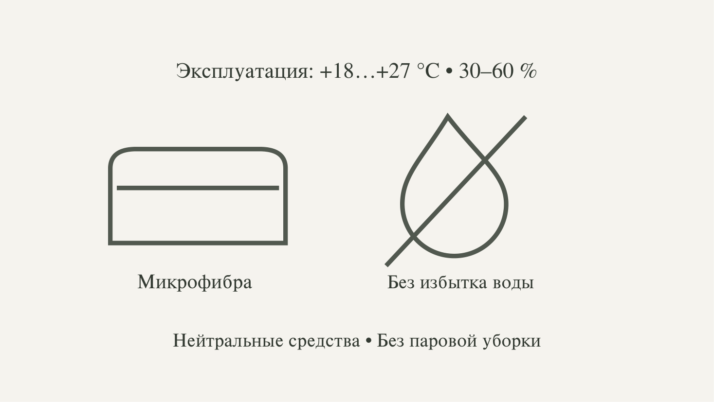 Эксплуатация и уход