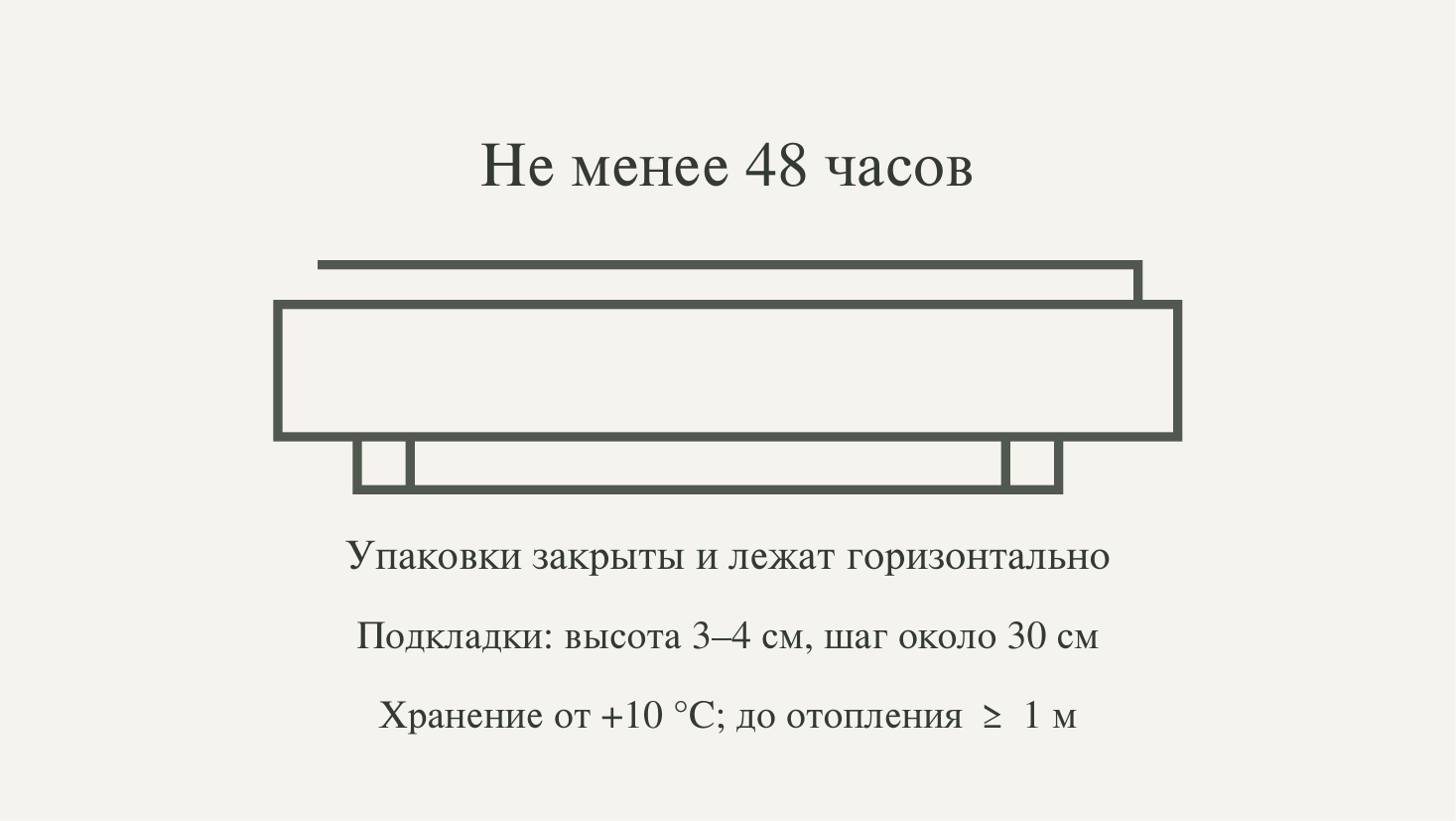 Подготовка доски к монтажу