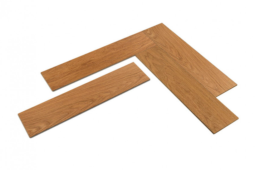 Плашки для укладки «ёлочка» Oak Paphos HB — левый и правый элемент, инженерная доска AUSWOOD