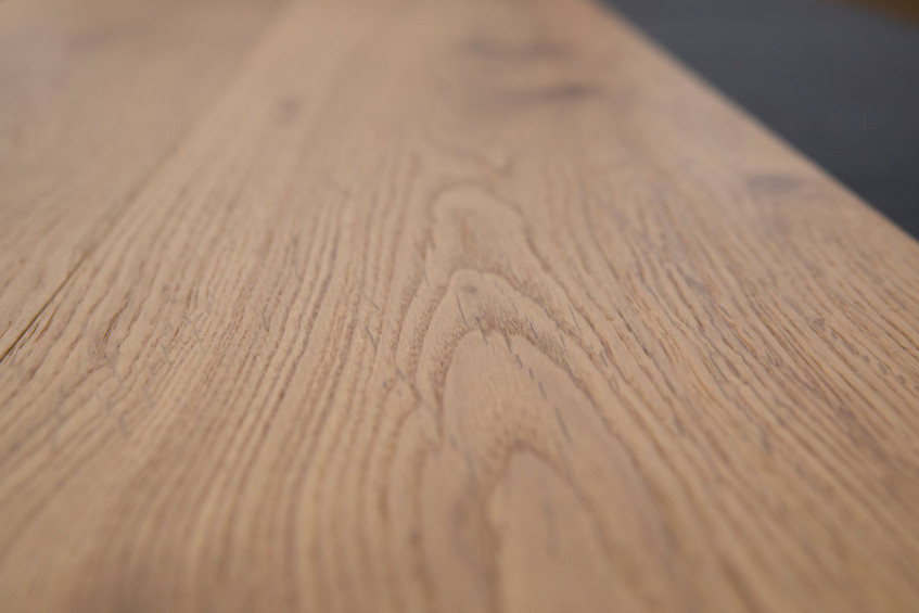 Паркетная доска AUSWOOD PRIME OAK DUNE — текстура натурального дуба, крупный план