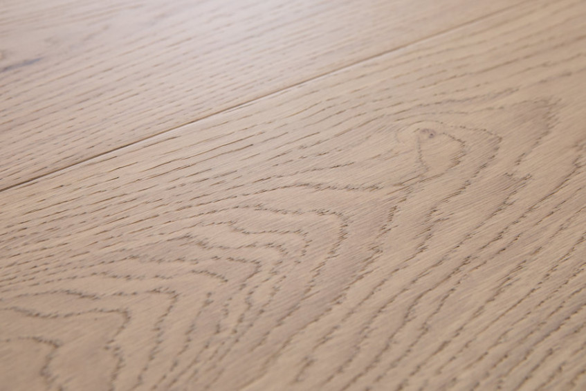Паркетная доска AUSWOOD PRIME OAK LUNA — текстура натурального дуба, крупный план
