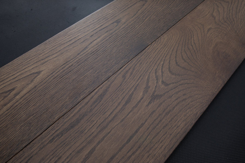 Паркетная доска AUSWOOD PRIME OAK ZEUS — образец доски, перспективный ракурс