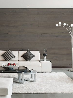 Cream Oak — акцентная стена